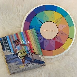 Lovevery Analyst Color Theory Puzzle with Book about Perserverance